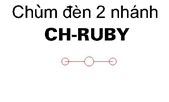 Cột PINE + Chùm RUBI + Đèn JUPITER